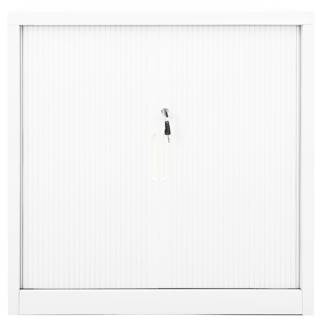 Sliding Door Cabinet | White | Steel | Medium | Sliding Door Cabinet