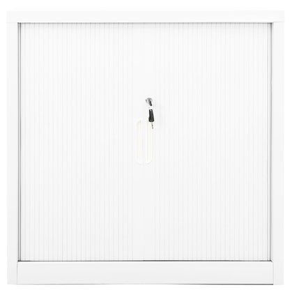 Sliding Door Cabinet | White | Steel | Medium | Sliding Door Cabinet