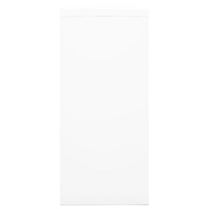 Sliding Door Cabinet | White | Steel | Medium | Sliding Door Cabinet