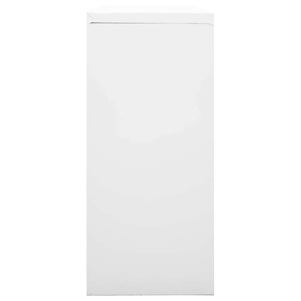 Grey Sliding Door Cabinet | Steel | Medium