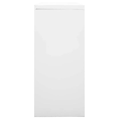 Grey Sliding Door Cabinet | Steel | Medium