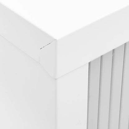 Grey Sliding Door Cabinet | Steel | Medium