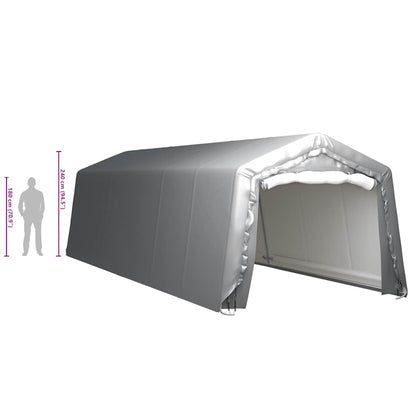 Storage Tent 300x900 cm Steel Grey