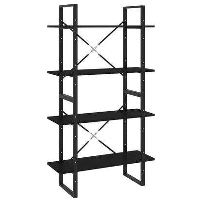 Book Cabinet | Black | Engineered wood | Book Cabinet | Rectangular