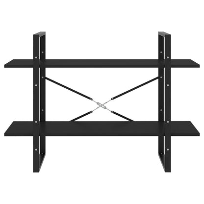 Book Cabinet | Black | Engineered wood | 100 x 30 x 70 cm | Book Cabinet
