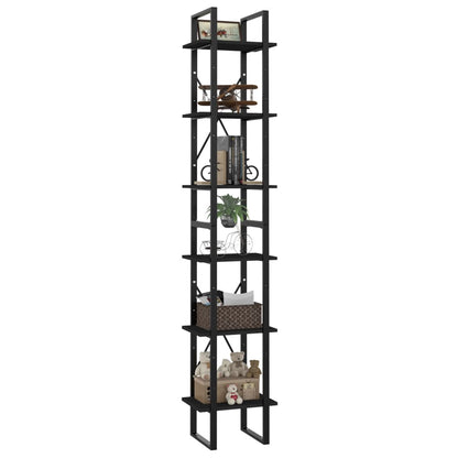 Book Cabinet | Black | Engineered wood | Tall | Book Cabinet