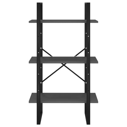 Storage Shelf Grey 60x30x105 cm Engineered Wood