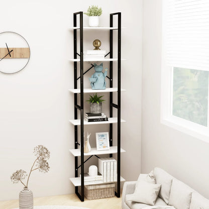 Storage Shelf White 60x30x210 cm Solid Wood Pine