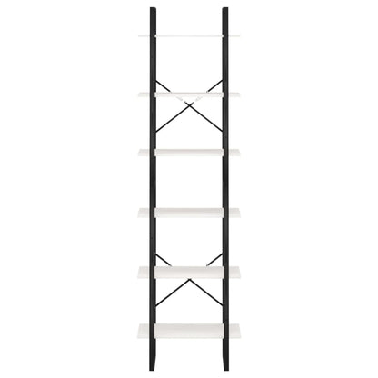 Storage Shelf White 60x30x210 cm Solid Wood Pine
