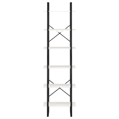 Storage Shelf White 60x30x210 cm Solid Wood Pine