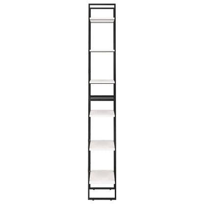 Storage Shelf White 60x30x210 cm Solid Wood Pine