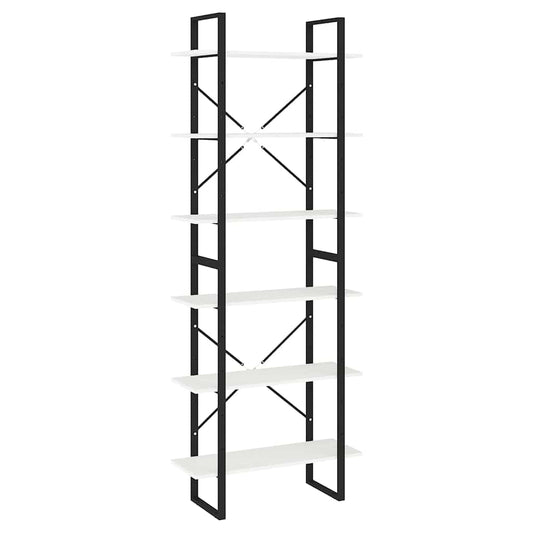 806543 vidaXL High Cabinet White 80x30x210 cm Solid Wood Pine