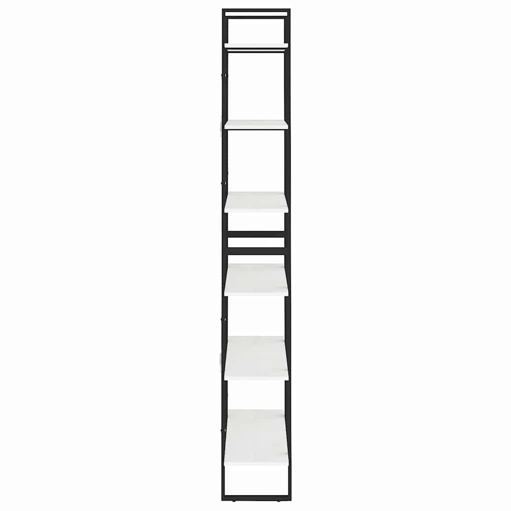 806543 vidaXL High Cabinet White 80x30x210 cm Solid Wood Pine