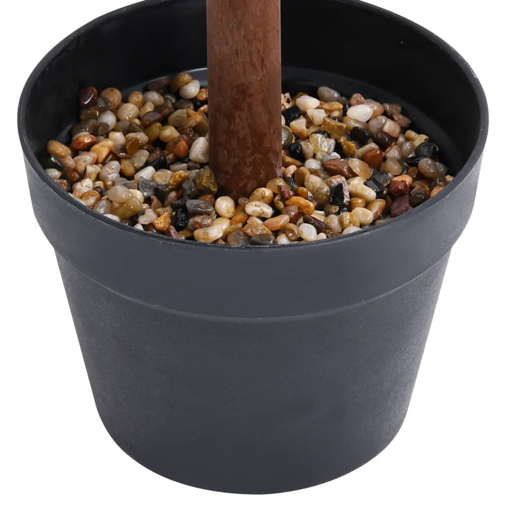 Artificial Boxwood Plant with Pot, Ball Shaped Green 90 cm, perfect for adding a touch of greenery indoors or outdoors.