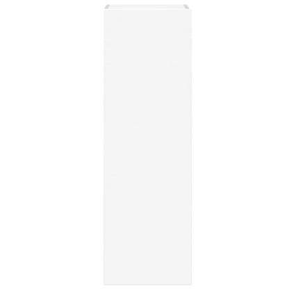 5 Piece TV Cabinet Set White Engineered Wood