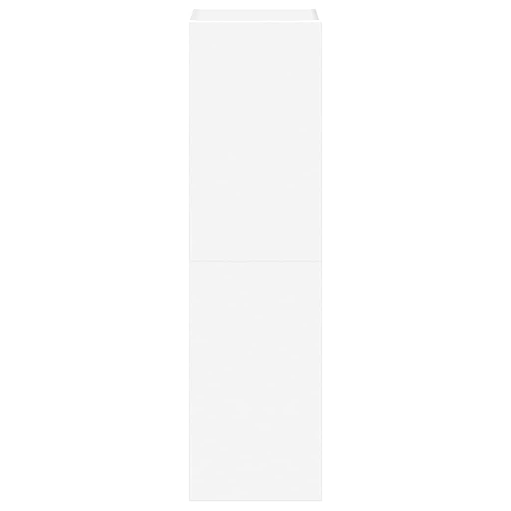 3 Piece TV Cabinet Set White Engineered Wood