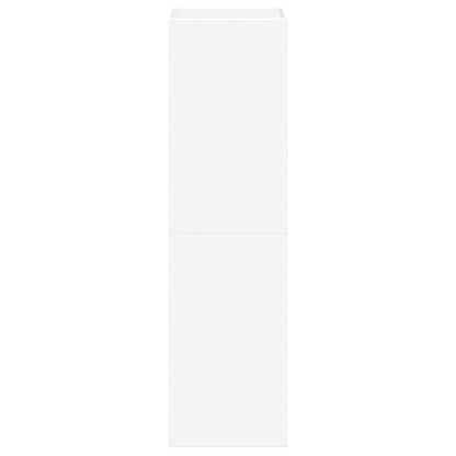 3 Piece TV Cabinet Set White Engineered Wood