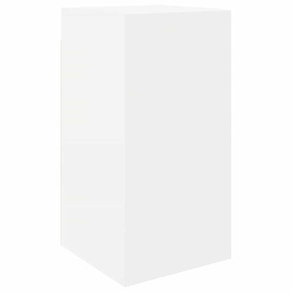 6 Piece TV Cabinet Set White Engineered Wood