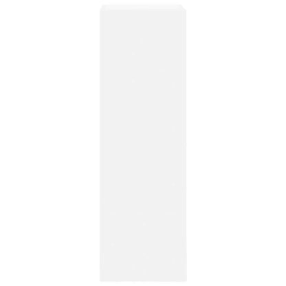 6 Piece TV Cabinet Set White Engineered Wood