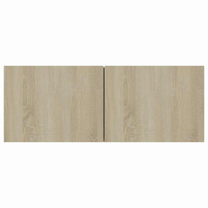 4 Piece TV Cabinet Set Sonoma Oak 80x30x30 cm Engineered Wood