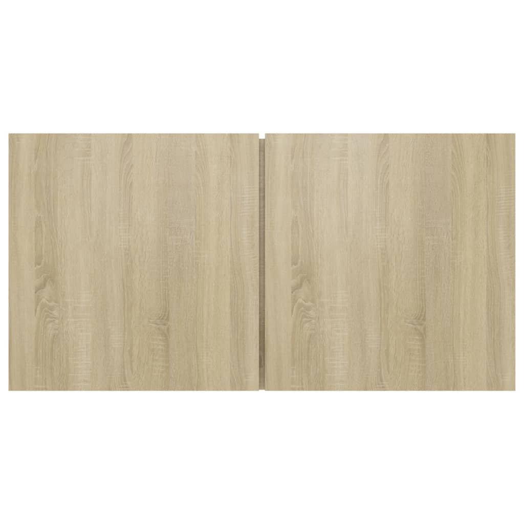 8 Piece TV Cabinet Set Sonoma Oak Engineered Wood