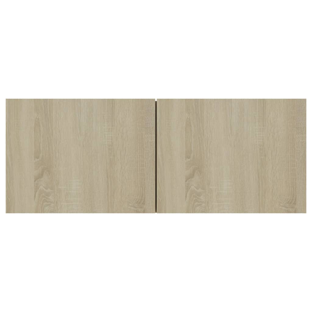 8 Piece TV Cabinet Set Sonoma Oak Engineered Wood