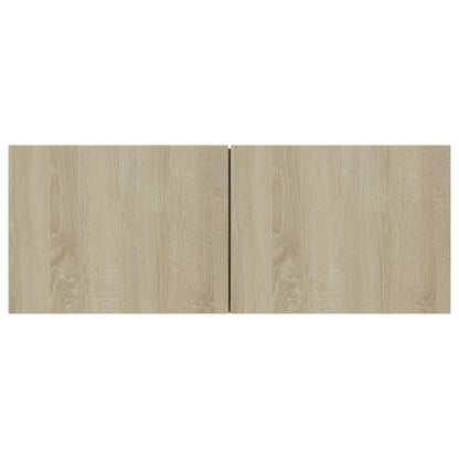 8 Piece TV Cabinet Set Sonoma Oak Engineered Wood