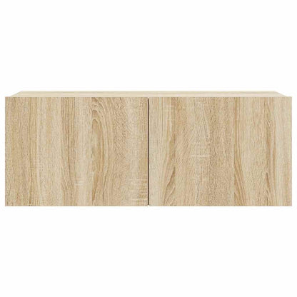 8 Piece TV Cabinet Set Sonoma Oak Engineered Wood