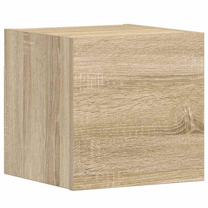 3 Piece TV Cabinet Set Sonoma Oak Engineered Wood