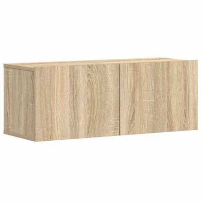 5 Piece TV Cabinet Set Sonoma Oak Engineered Wood