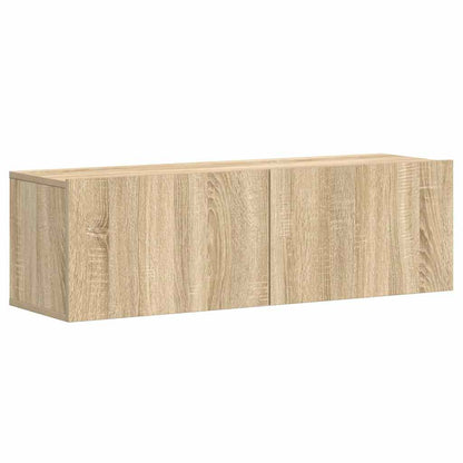 3 Piece TV Cabinet Set Sonoma Oak Engineered Wood