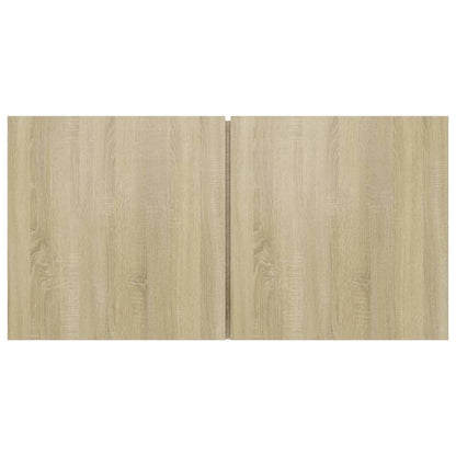 6 Piece TV Cabinet Set Sonoma Oak Engineered Wood