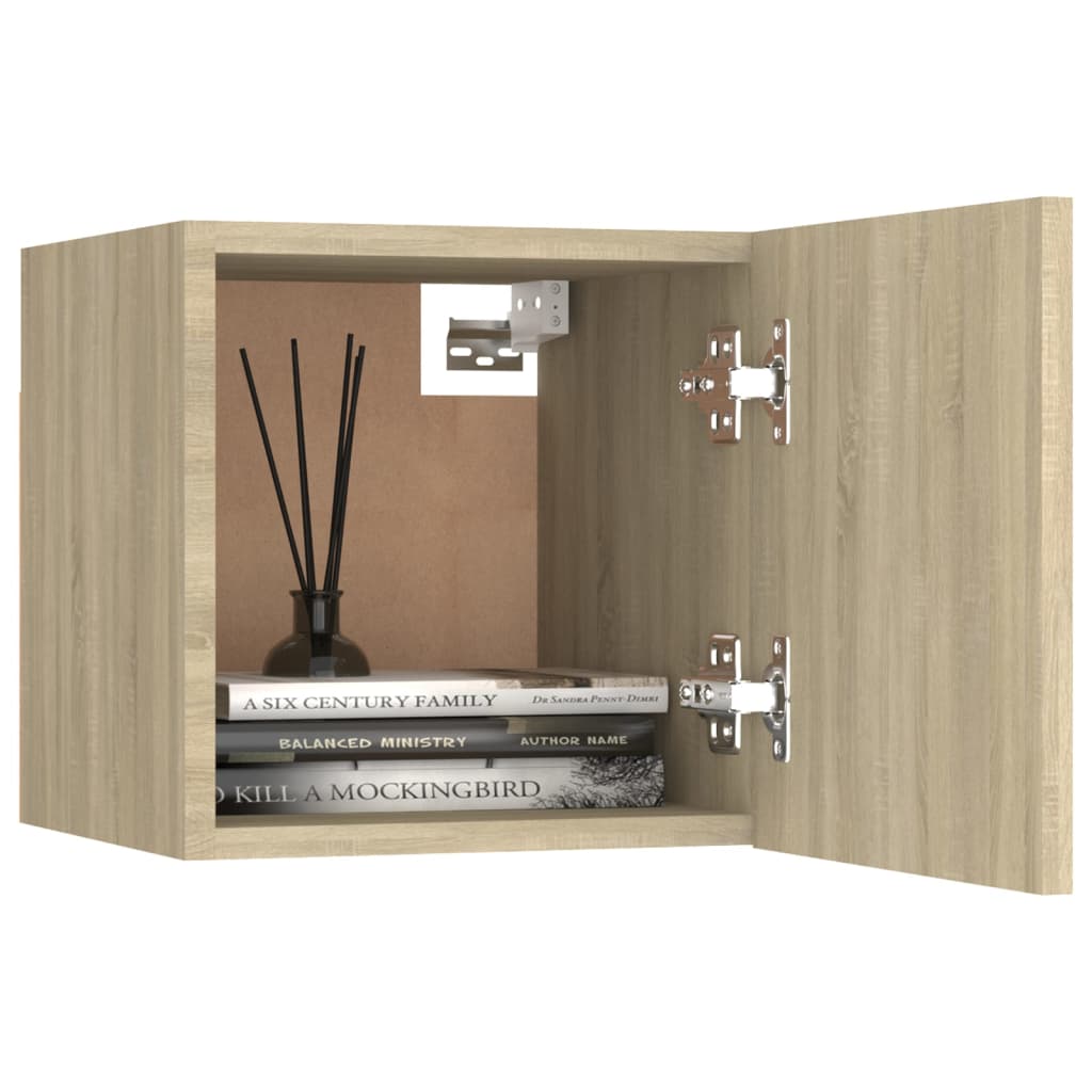 TV Cabinet | Sonoma oak | Engineered wood | Medium | TV Cabinet