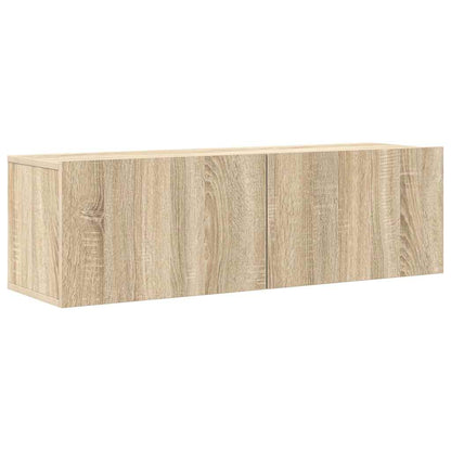 6 Piece TV Cabinet Set Sonoma Oak Engineered Wood