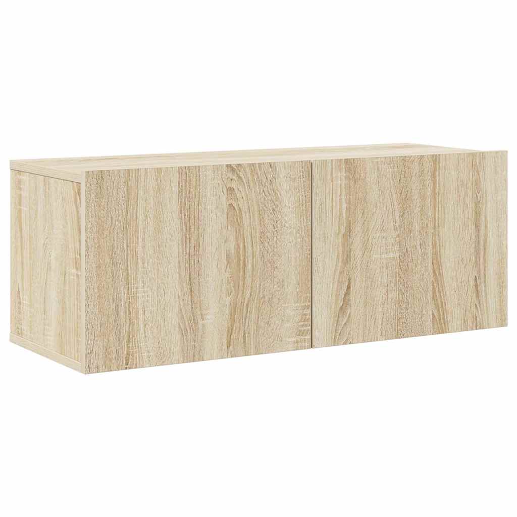 TV Cabinet Set | 8 Piece Set | Sonoma Oak | Engineered Wood