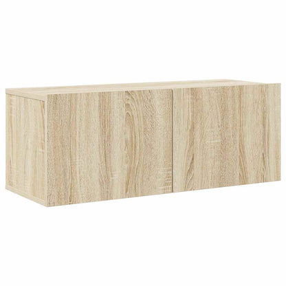 TV Cabinet Set | 8 Piece Set | Sonoma Oak | Engineered Wood