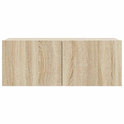 TV Cabinet Set | 8 Piece Set | Sonoma Oak | Engineered Wood