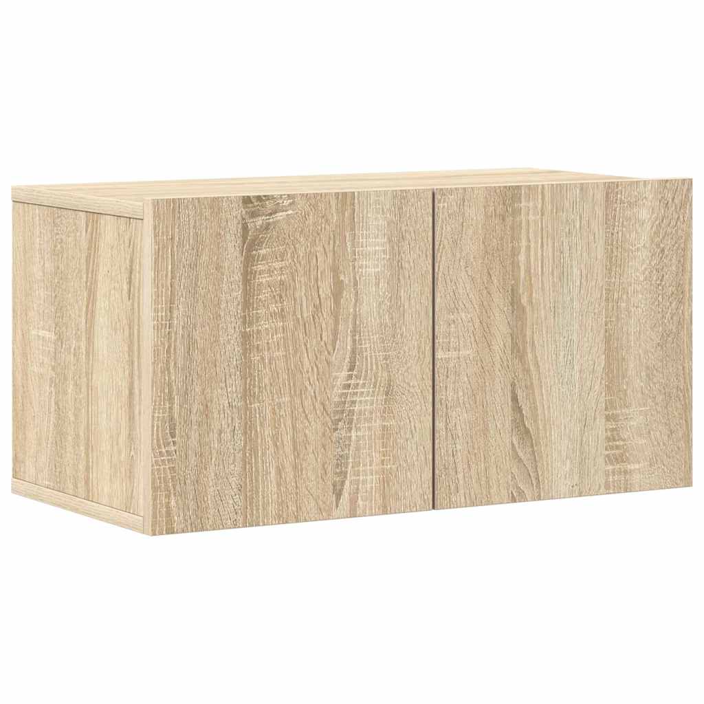 8 Piece TV Cabinet Set Sonoma Oak Engineered Wood