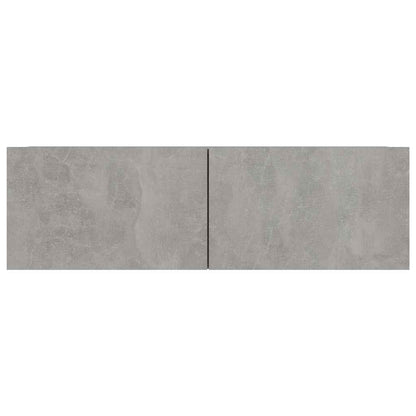 4 Piece TV Cabinet Set Concrete Grey 100x30x30 cm Engineered Wood
