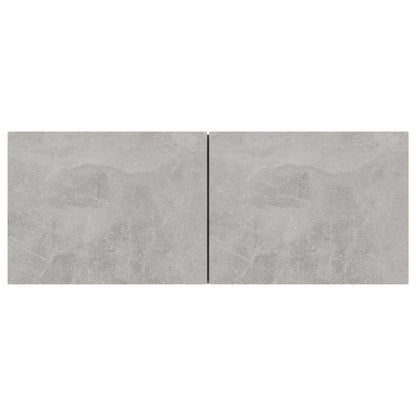 8 Piece TV Cabinet Set Concrete Grey Engineered Wood