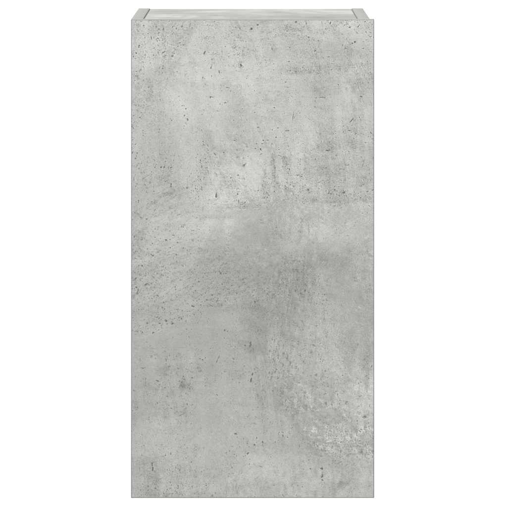 5 Piece TV Cabinet Set Concrete Grey Engineered Wood