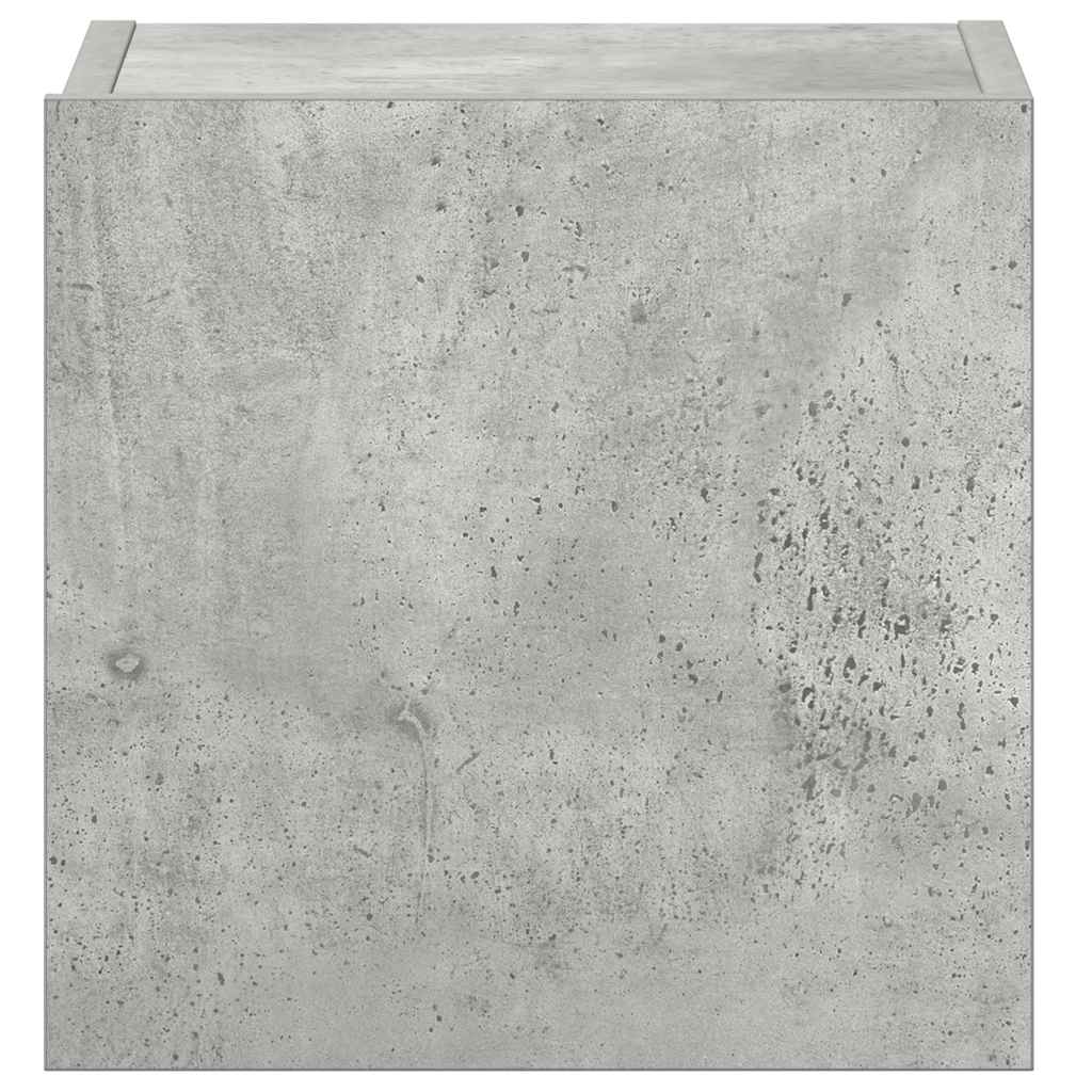 5 Piece TV Cabinet Set Concrete Grey Engineered Wood