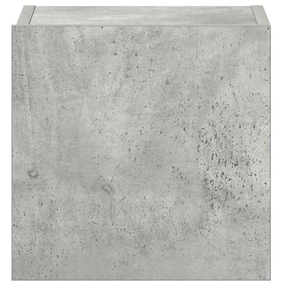 5 Piece TV Cabinet Set Concrete Grey Engineered Wood