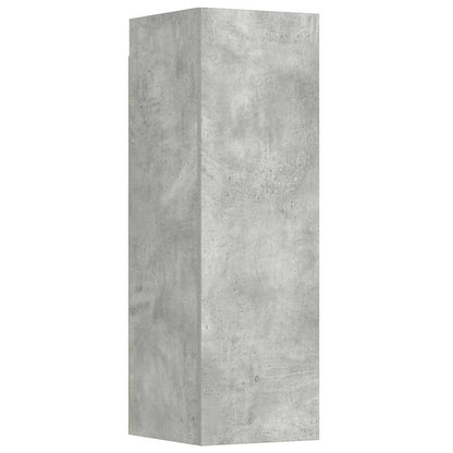 3 Piece TV Cabinet Set Concrete Grey Engineered Wood