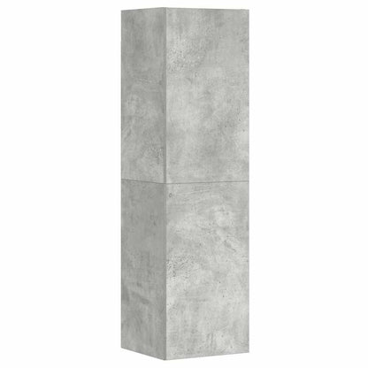 3 Piece TV Cabinet Set Concrete Grey Engineered Wood