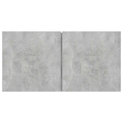 7 Piece TV Cabinet Set Concrete Grey Engineered Wood
