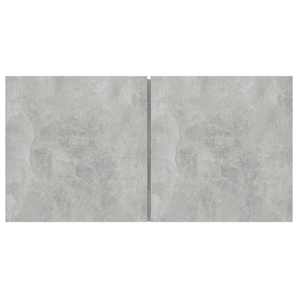 7 Piece TV Cabinet Set Concrete Grey Engineered Wood