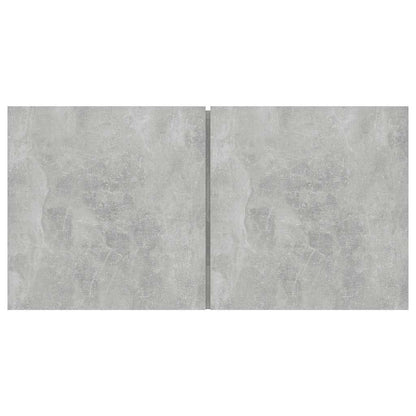 7 Piece TV Cabinet Set Concrete Grey Engineered Wood