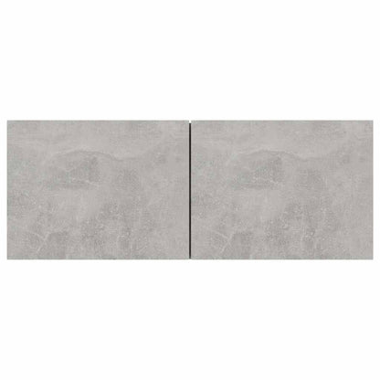 7 Piece TV Cabinet Set Concrete Grey Engineered Wood