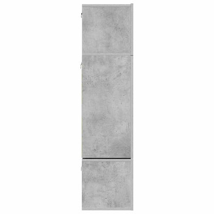 6 Piece TV Cabinet Set Concrete Grey Engineered Wood